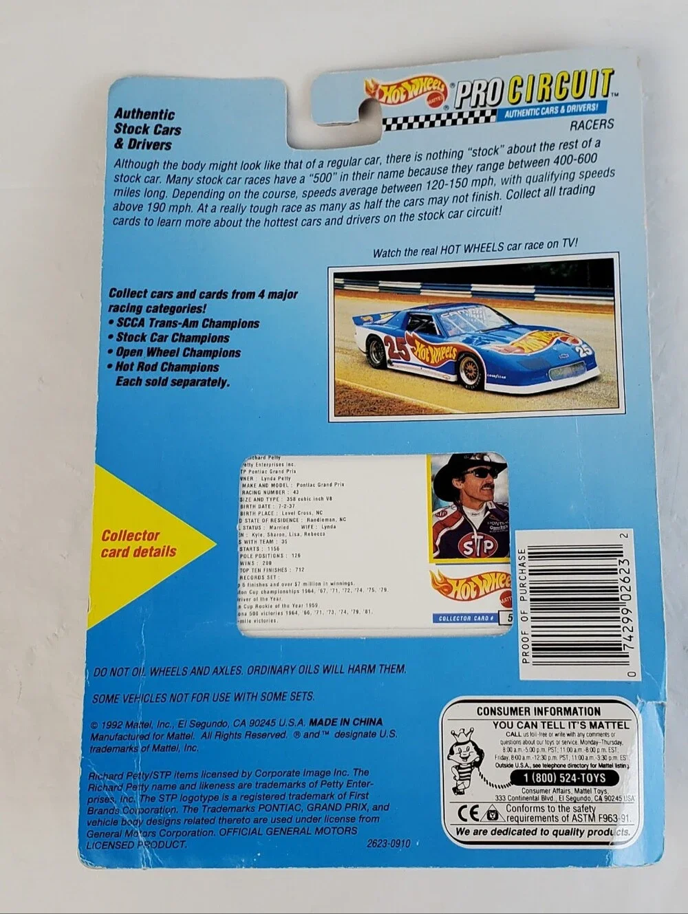 Hot Wheels VTG NASCAR Richard Petty #43 1:64 Diecast Car Road Champs - Lot of 3